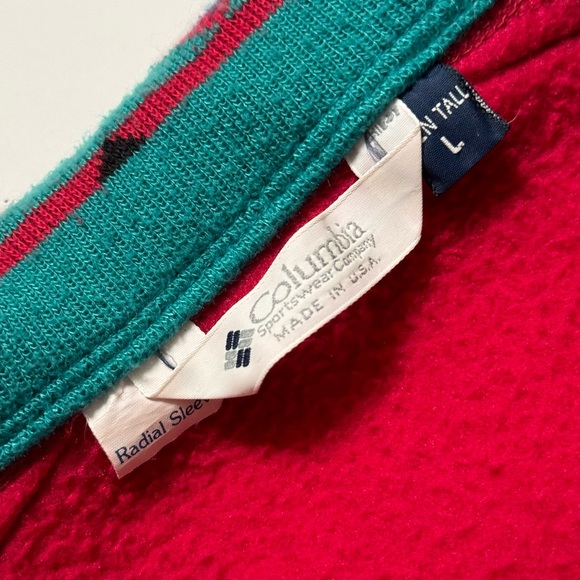 Vintage 90’s Columbia Fleece Zip-Up - Picture 4 of 4